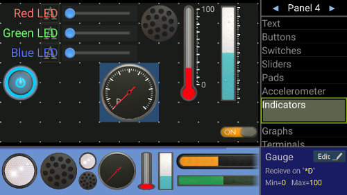 APP controllo robot