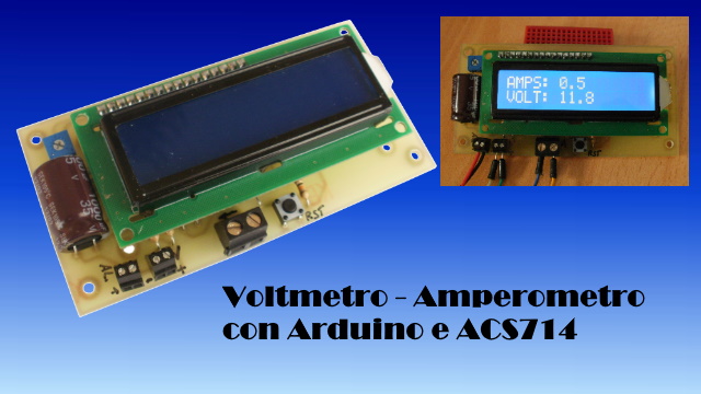Voltmetro amperometro Arduino