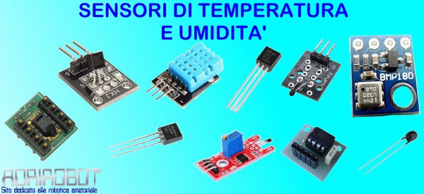 sensori umidità temperatura