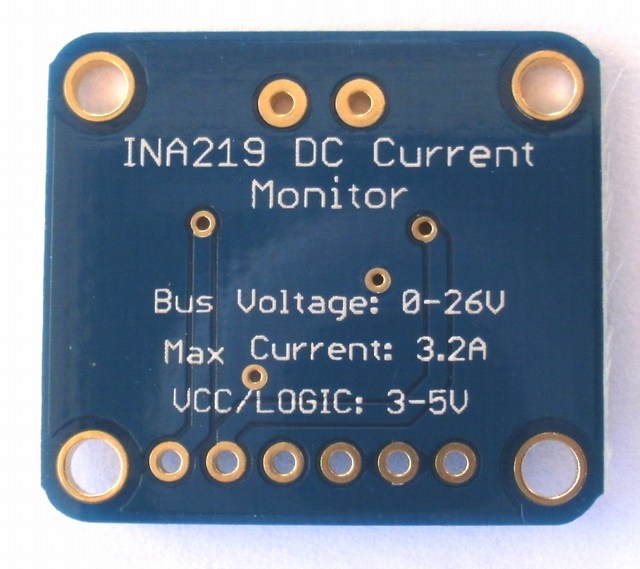 Sensore corrente/tensione INA219