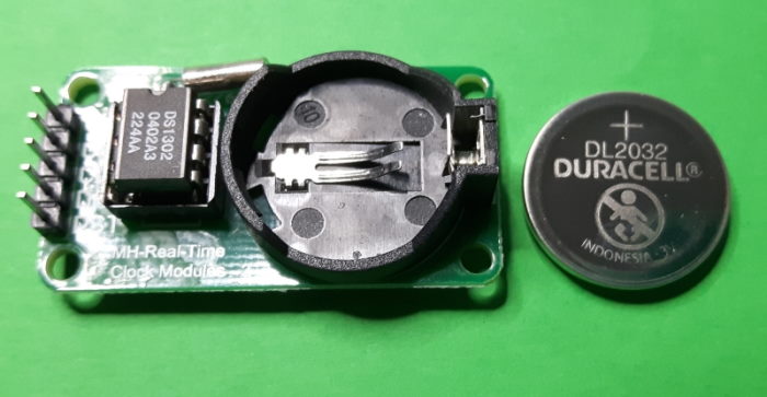 Real-Time Clock Module ds1302
