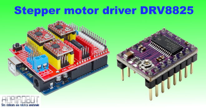 Stepper motor driver DRV8825