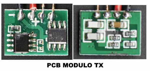 moduli TX+RX ricarica wireless