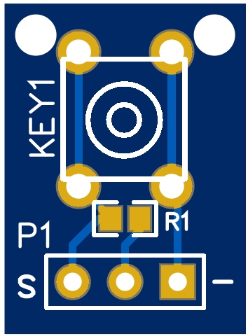 KY-004 Key switch module