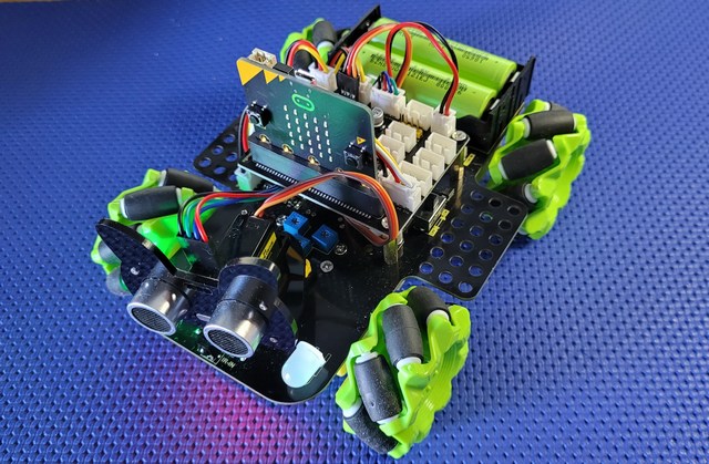 Keyestudio Mecanum Robot montaggio - completo