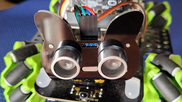 componenti Keyestudio 4WD Robot - dettaglio sonar